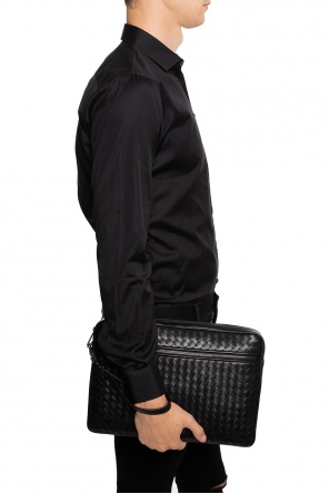 Clutch bag with an 'intercciato' braid, zdjęcie 2 Clutch bag with an 'intercciato' braid od Bottega Veneta